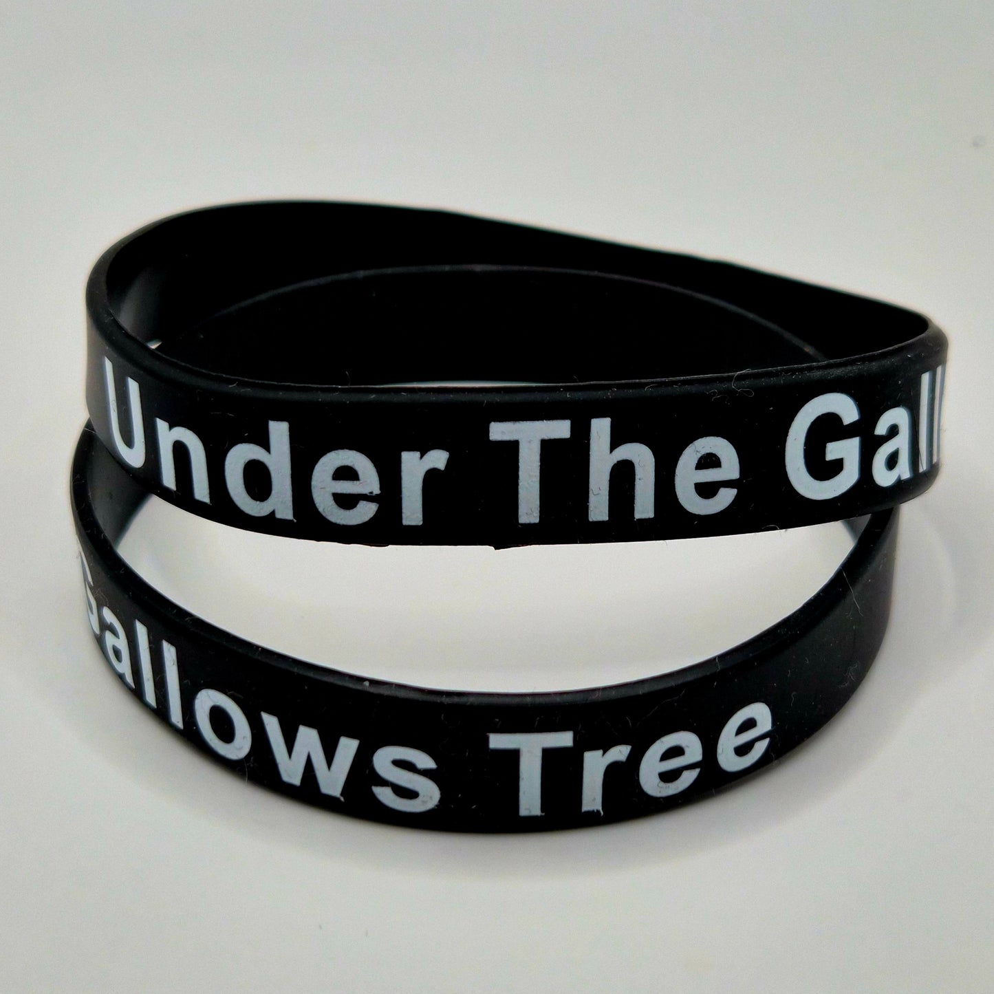 Under The Gallows Tree Rubber Bracelet