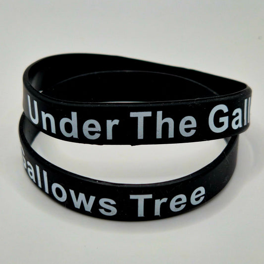 Under The Gallows Tree Rubber Bracelet