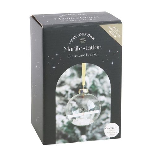 Clear Quartz Manifestation Bauble Kit