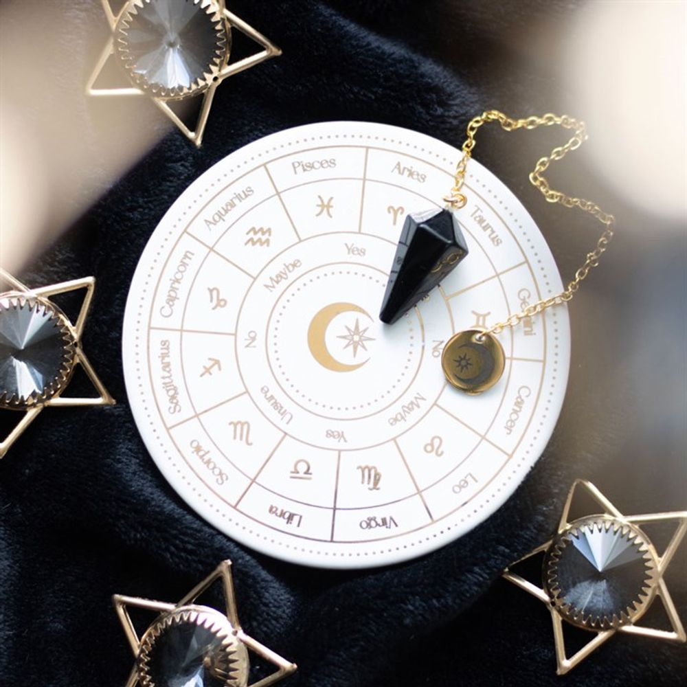 Astrology Wheel Pendulum Set