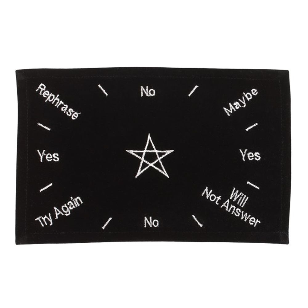 Embroidered Pentacle Pendulum Mat